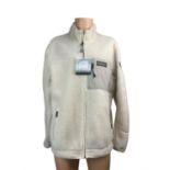 Napapijri White Fleece - NP0A4GNT YU PIK - Size XXXL - RRP £249.00