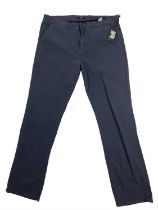 7 For All Mankind Navy Slimmy Chinos - Size 38 - RRP £229.00