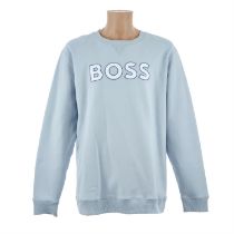Hugo Boss Blue Welogox Sweat - Size XXXXL - 50483698 - RRP £179.00