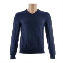 Hugo Boss Navy Knit Baram Sweater - Size S - 50457749 - RRP £159.99