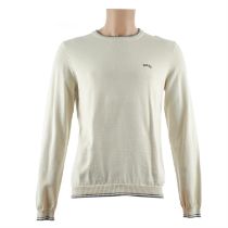 Hugo Boss Beige Ritom Sweater - Size S - 50475068 - Size S - 50475068 - RRP £159.00