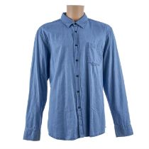 Hugo Boss Blue Long Sleeve Shirt - Size XXL - 50483535 - RRP £129.00