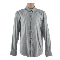 Hugo Boss Mens T-Rafael Grey Shirt - Long Sleeve - Size XXL - 50416700 - RRP £219.00