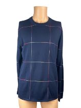 Paul Smith Merino Wool Crew Neck Jumper - Navy - Size XL - PTXD626R - RRP £279