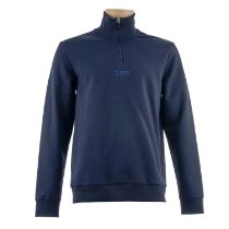 Hugo Boss Navy Half Zip Sweater - Size M - 50482900 - RRP £229.00
