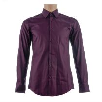 Hugo Boss Purple Hank Shirt - Size 15 - 50484241 - RRP £129.00