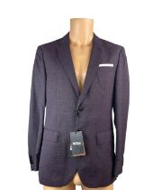 Hugo Boss Red Suit Jacket - Size 48 - 50481439 - RRP £549.00