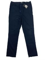 7 For All Mankind Navy Chino Trousers - Size S - RRP £309.00
