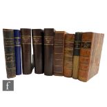 Three volumes of The Girl's Own Annual, 1887,1888, 1889, rebound, also six other late 19th Century