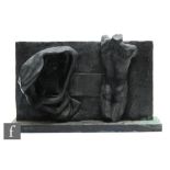 BAYARD OSBORN (1922-2012) - Where Are Her Sons?, bronze, signed and dated '75, height 22cm.