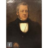 ENGLISH SCHOOL (MID 19TH CENTURY) - Portrait of Charles Priestley, brewer and glass manufacturer,