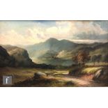 ENGLISH SCHOOL (LATE 19TH CENTURY) - 'A view of Llyn Crafnant', oil on canvas, signed