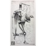 BAYARD OSBORN (1922-2012) - Anatomical Studies #4, etching, unframed, signed and titled in pencil,