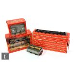A collection of O gauge Mamod Steam Railway Company items, comprising maroon Princess of Wales