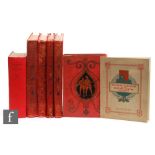 Four volumes of 'With Flag to Pretoria' by Harmsworth Brothers Limited, a volume of Manchester