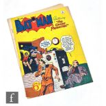 A Golden Age Australian K. G. Murray Batman #42 comic.