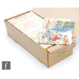 Approximately one thousand unused comical saucy seaside postcards by the artist Prof, titles No-