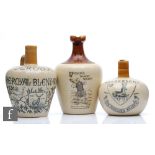 A 'Jeroboam' Royal blended whisky flask by A.C Thomson & Co Glasgow, a Balderson's pictorial example