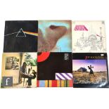 Pink Floyd - A collections of LPs, to include The Dark Side of the Moon, SHVL 804, Ummagumma, SHDW