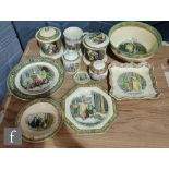 A collection of assorted Cries of London series ware by Adams and various makers, to include dishes,