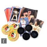 A collection of 1970s Elvis Presley Summer Festival memorabilia, to include thirteen Las Vegas