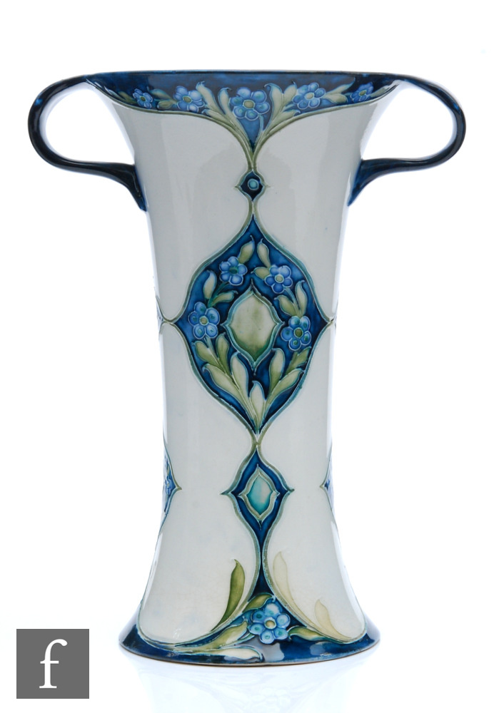 William Moorcroft - James Macintyre & Co - An early 20th Century Florian Ware twin handled vase of