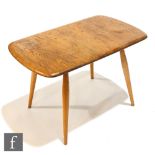 Lucian Ercolani for Ercol Furniture - A model 213 occasional table, with rounded rectangular elm top