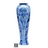 William Moorcroft - James Macintyre & Co - A large early 20th Century Florian Ware vase of slender