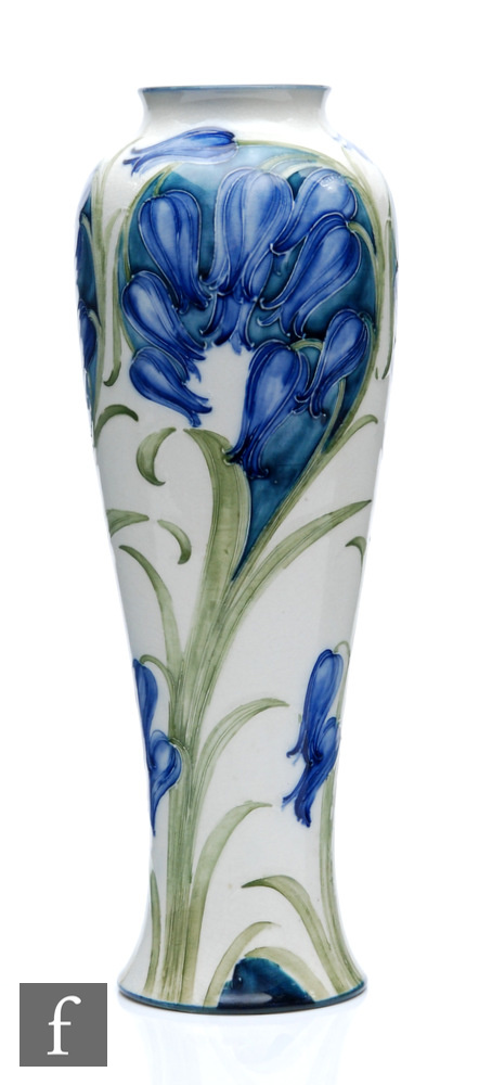 William Moorcroft - James Macintyre & Co - An early 20th Century Florian Ware vase of tall slender