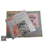 The Move - An original scrap and news cuttings album circa 1962 to 1965 with additional loose