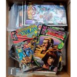 A collection of modern age comics, to include DC Ragman, DC Babylon Five, First Comics E-Man, Olio