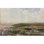 THOMAS COLLIER, RI (1840–1891) - View of Cardigan Bay, watercolour, signed, framed, 43cm x 69cm,