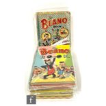 Nine assorted The Beano Book annuals comprising 1952, 1954, 1964, 1965, 1966, 1967, 1969, 1970 and