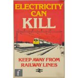 Six 20th Century and later British Railway posters, to include various advertising messages and