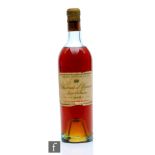 A 1948 bottle of Chateau d' Yquem.