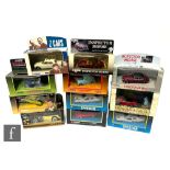 A collection of eleven Corgi television and film related diecast models, to include CC06803