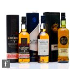 A collection of single malt whiskies, to include Talisker, 10 years old, a bottle of Loch Lomond