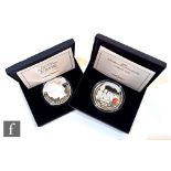 An Elizabeth II 2008 Jersey History of the RAF, R.J Mitchell, 5oz silver ten pound coin with