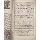 Burchett, Josiah - A complete history of the most remarkable transactions at sea, London 1720,