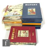 A collection of Rupert facsimile and reproduction annuals, to include 1936, 1937, 1940, 1941,