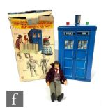 A Denys Fisher Doctor Who TARDIS playset, boxed with instructions, together with a Fourth Doctor