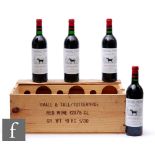 A case of ten bottles of 1985 Château Cheval Noir, French, red, Bordeaux. (10)