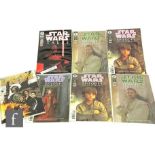 A collection of Dark Horse Comics Star Wars related comic books, Star Wars Tales #1, signed by Peter