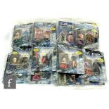 A collection of assorted Star Trek action figures, comprising Galoob The Next Generation