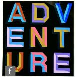 BEN EINE (BORN 1970) - 'Adventure', screen print, signed and dated 2013 in pencil, numbered 94/