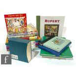 A collection of assorted Rupert related books, to include facsimile annual, Egmont Collector's