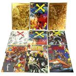 A collection of modern age Marvel Comics, all signed or limited editions, to include Earth X #1/2