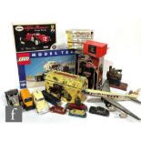 A collection of assorted toys, to include Lego Model Team 5580, a Revival 1:20 scale Alfa Romeo