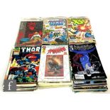 A collection of mostly modern age Marvel comic books, to include Peter Parker Spider-Man, Spider-