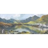 CHARLES WYATT WARREN (1908-1993) - Aran Fawddwy, Snowdonia, oil on board, signed, bears artist's